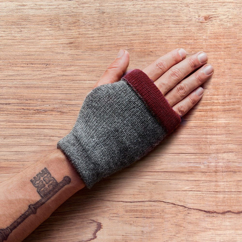 Gloves – AUBERGINE + STONE