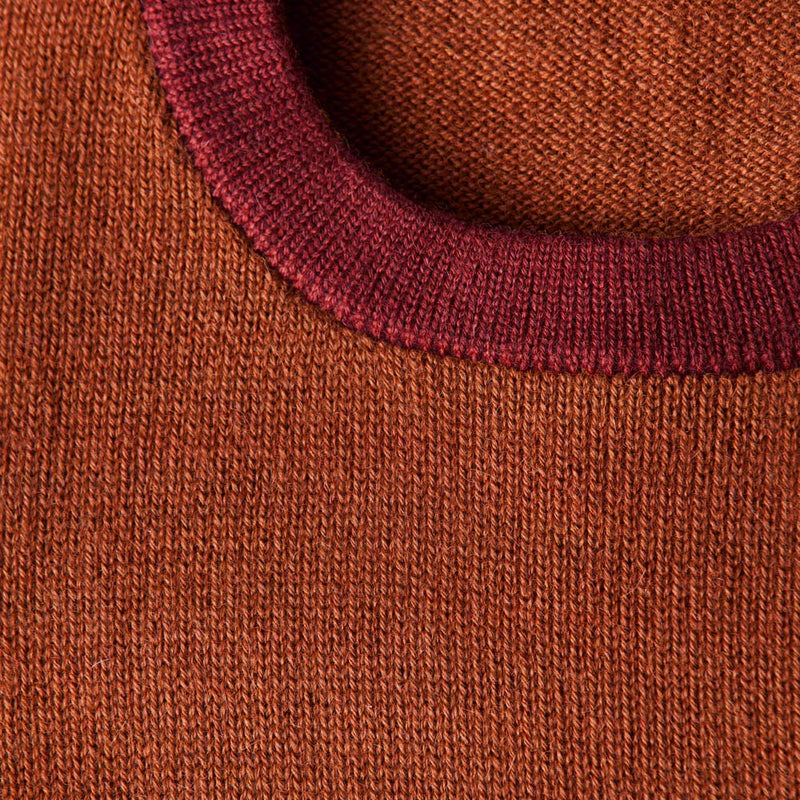 Sweater Men – FOX-ORANGE + RUBY-RED